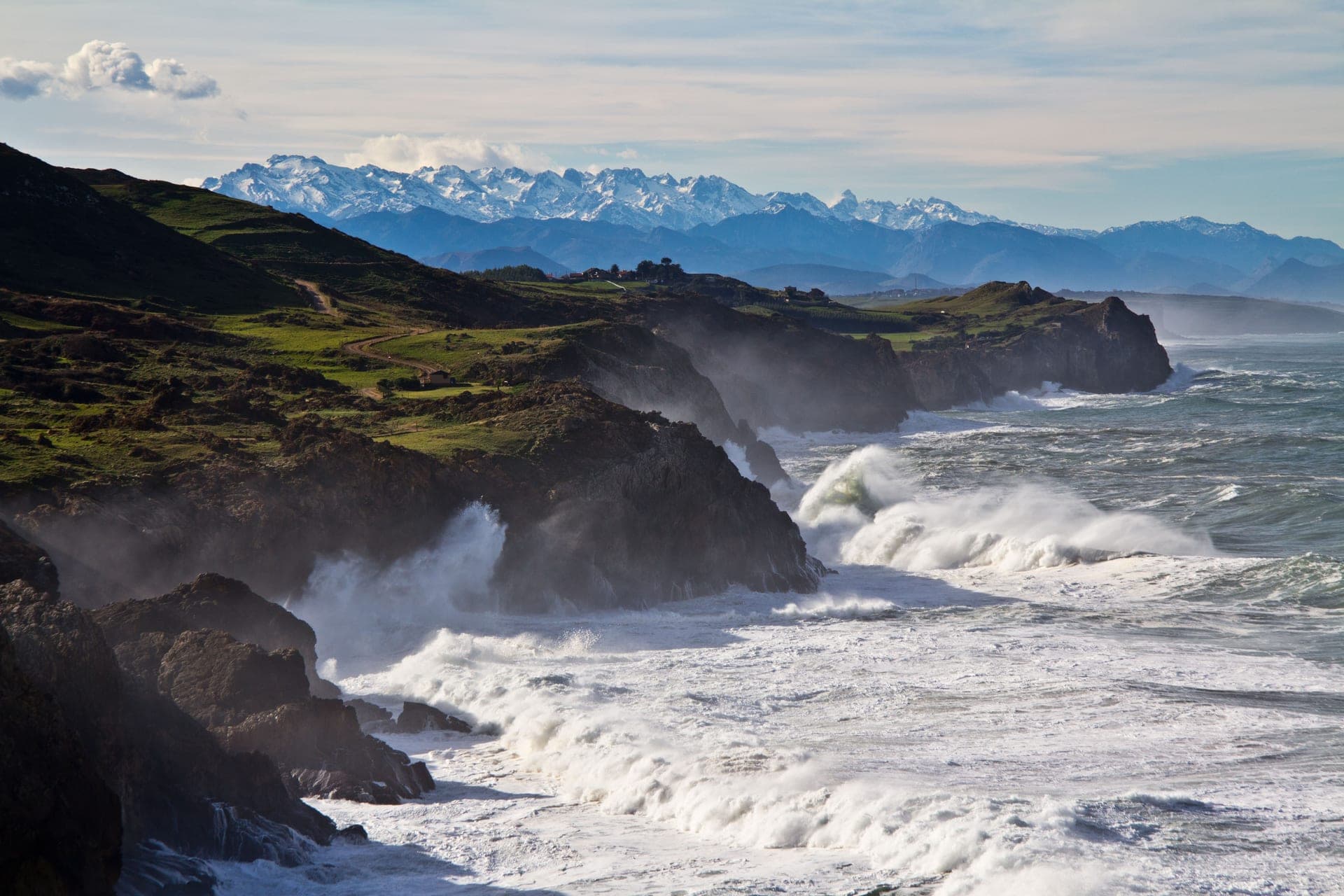 Paisaje del Camino del Norte