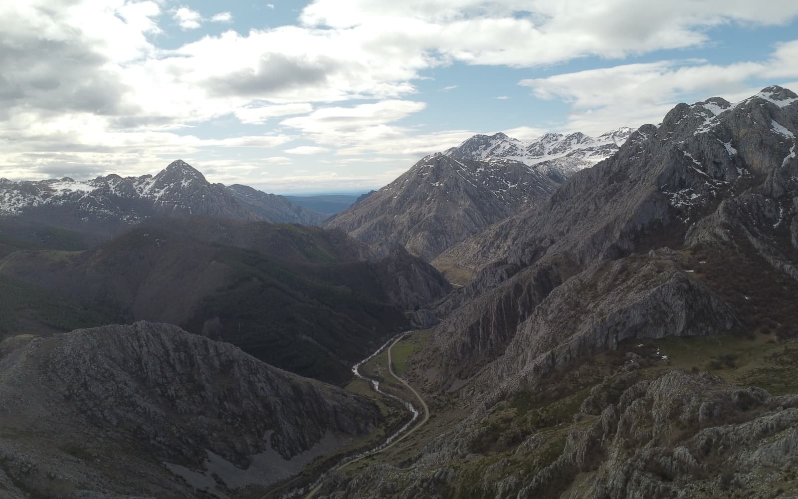 Paisaje del Camino Primitivo